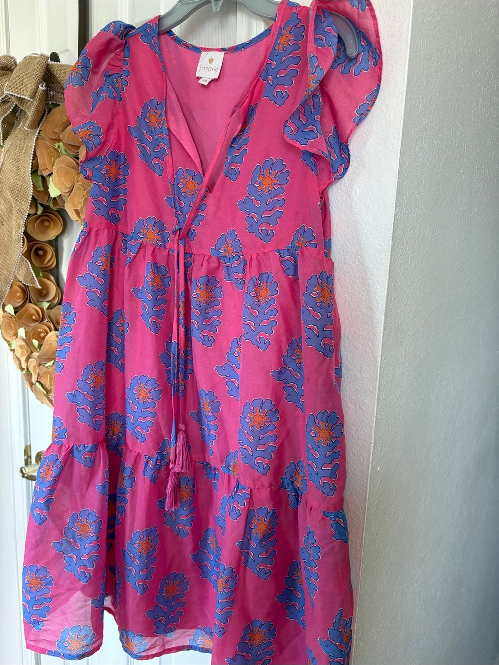 JMarie ruffled dress